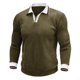 thumbnail image 2 of Ceisia Men's Casual Striped Half Button Round Neck Pullover with Pocket Daily Fashion Top Gift, 2 of 7