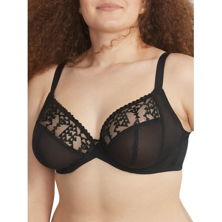 Curvy Kate BLACK Center Stage Plunge Underwire Bra  US 40G  UK 40F