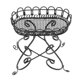 thumbnail image 1 of Estante de Metal en miniatura para niños, adorno de soporte, juguete para juego de imitación, Escena de jardín en miniatura, Mini macetero, estante Negro, 1 of 8