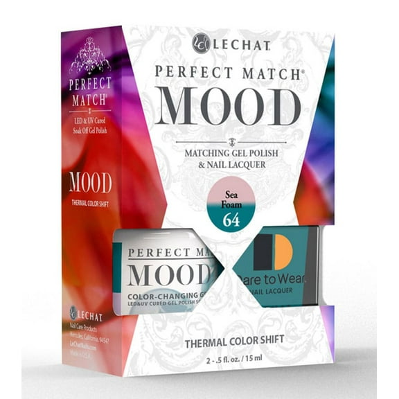 Lechat Perfect Match Mood Changing Color Duo Sea Foam #PMMDS64
