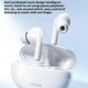 thumbnail image 5 of WEKOME WS-16 Bluetooth Headset Wireless Headphone Pebble Stone Sports Earphone with Charging Case -, 5 of 5