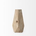 thumbnail image 5 of Mercana Allen II Small Natural Wooden Base Oval Vase, 5 of 10