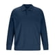thumbnail image 5 of Ceisia Men Casual Color Block Half Zipper Lapel Pullover Long Sleeve Gift Fashion Daily Outdoor Athletic Casualwear Top, 5 of 7