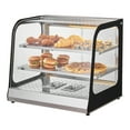 thumbnail image 1 of VEVOR 2-Tier Commercial Food Warmer Display Countertop Pizza Cabinet with Tong, 1 of 9