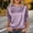 Purple, variant on Women's Satin Blouse Dressy Casual 3/4 Sleeve Silk Tops Round Neck Formal Business Tshirts (Purple XL)
