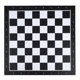 thumbnail image 5 of Exquisitas piezas de ajedrez de plástico pesado estándar Tuba, sin tablero de ajedrez, juegos de entretenimiento para el hogar no magnéticos, solo piezas, blanco y negro, 5 of 5