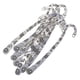 thumbnail image 4 of 10 Unidades de Plata Antigua Mermaid Bookmarks Book Mark Blanks Rebordear Tallado Gancho Marcadores de Metal para DIY Artesanía Baoblaze Marcadores metálicos, 4 of 8