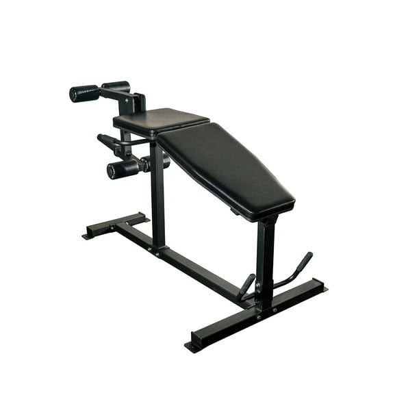 Titan Fitness Plate Loaded Lying Prone Hamstring Curl and Leg Extension