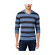 thumbnail image 1 of Tommy Hilfiger - Suéter a rayas para hombre, color azul, pequeño, 1 of 1