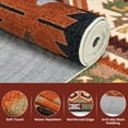 thumbnail image 5 of Washable Area Rug for Living Room, 9'x12' Geometric Pattern Non-Slip indoor Rug, Soft Low Pile & Stain Resistant Carpet for Bedroom, Dining Room, Home office, 5 of 8