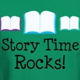 thumbnail image 3 of CafePress - Story Time Rocks T Shirt - Men's Classic Graphic Cotton T-Shirt, 3 of 4