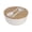 B, variant on Large Capacity Salad Bowl with Bamboo Lid and Utensils Integrated Storage for Serving and Food Preparation