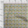 thumbnail image 2 of oneOone Cotton Jersey Yellow Fabric Leaves Sewing Craft Projects Fabric Prints By Yard 58 Inch Wide, 2 of 5