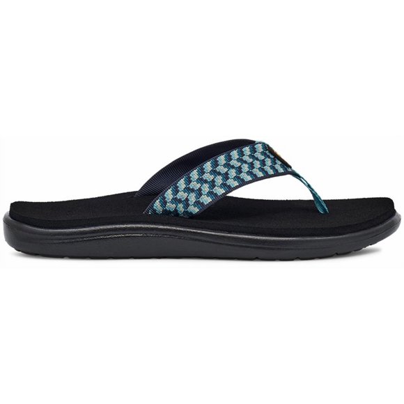 Teva Women VOYA FLIP PAINT TRACKS BLUE SANDAL