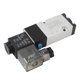 thumbnail image 5 of Válvula De Aire Solenoide Neumática, DC12V Rosca NPT De 1/8 De Pulgada Buen Sellado Válvula Solenoide De Vástago Preciso De 4 Anillos Completos Y Bobina De Potencia Para, 5 of 7