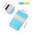 thumbnail image 2 of Unique Bargains Identité Vol Protection Rouleau Timbre Ensemble, 2 Pcs Plastique Sécurité de la Vie Privée Timbre, Jaune Bleu, 2 of 6