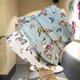 thumbnail image 3 of Korean Harajuku Women Summer Cotton Bucket Hat Sweet Colorful for Butterfly Printed Hip Hop Outdoor Sunscreen Short Brim Fisherman Cap, 3 of 4
