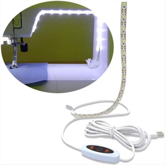 Sew Sewing Machine Light Strip,12inch USB LED Light Strip Dimmable,White Lights for ,, US Plug,1 x Sew Sewing Machine Light Strip,White