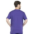 thumbnail image 4 of Cherokee Workwear Professionals Men Scrubs Top V-Neck WW695, 4 of 6