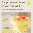thumbnail image 1 of Silicone Telescopic Ice Bucket Folding Silicone Press Homemade Frozen Ice Household Ice Storage Box., 1 of 5