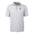 thumbnail image 2 of Men's-Cutter & Buck  Gray/White Ohio State Buckeyes DryTec Virtue Eco Pique Recycled Polo, 2 of 3