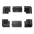 thumbnail image 1 of Solar Panel Mounting 6PCS Solar Panel Roof Corner Bracket   Drill Free ABS Plastic Anti Aging For RV Boat, 1 of 8