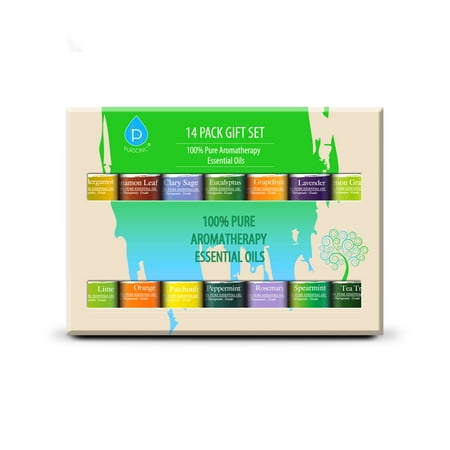 Pursonic Pure Essential Aroma Oils, 14-Pack