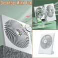 thumbnail image 2 of Mini ventilador de escritorio, ventilador eléctrico Usb para exteriores, ventilador circulante portátil para oficina en casa, 2 of 5