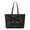 Black, variant on Women's Large Capacity Tote Bag Bow Knot Pu Leather Lightweight Shoulder Bags Top Handle Handbags Purse Black