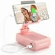 thumbnail image 1 of wonima11 Gifts for Men Women, Phone Stand with Bluetooth Speaker and Charging Function 360° Rotable Angle Adjustable Cell Phone Holder with HD Stereo Sound Fits All Phones,Tablet (Pink), 1 of 1