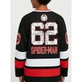 thumbnail image 6 of Spider-Man Boys and Big Boys Spidey Letters Graphic Hockey Jersey, Sizes 4-18, 6 of 9