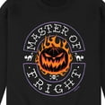 thumbnail image 3 of The Nightmare Before Christmas - Master Of Fright - Men's Crew Neck Fleece Pullover, 3 of 5