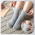 thumbnail image 5 of Dalrosia Fuzzy Socks for Women - Fluffy Sock Women, Winter Warm Cozy Sock for Womens Slipper Socks, 5 of 5