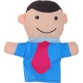 thumbnail image 1 of Miangastore Family Members Hand Puppet Educational Building Puppet Plaything Kids Birthday Gift (Father), 1 of 8