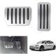 thumbnail image 1 of Pedales de acelerador y freno Yjmei Tesla Model 3 Model Y 2022 2023, tapas de pedales Model 3 Model Y 2022 2023, placa de cubierta, estriberas [no para 2018-2021] (plateado), 1 of 5