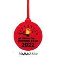thumbnail image 3 of Fiudx Adorno de Gasolinera de Papá Noel, Diseño Humorístico Navideño 2022, Material de Pvc, Decoración Navideña Divertida, Regalo Familiar, Recuerdo Positivo, 1 Colgante de Árbol, 3 of 6