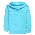 thumbnail image 4 of YOUYEDIAN Girls Oversized Hoodies 2026 Fall Long Sleeve Cute Hooded Sweatshirts Casual Solid Hoodies Pullover (Light Blue, 13-14 Years), 4 of 5