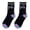 Black, variant on 1 Pair Mid-calf Socks Korean Heart Embroidery Kawaii Hip Hop Color Matching Anti-slip Soft No Odor Sweat Absorption Lady Four Seasons Sports Socks
