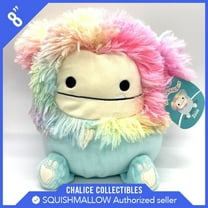Squishmallow Kellytoy Plush Limited Squad Zozo The Teal Big Foot Yeti 8"