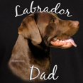 thumbnail image 3 of CafePress - Lab Dad2 T Shirt - Men's Fitted T-Shirt, 3 of 4
