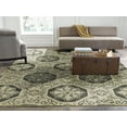 thumbnail image 2 of Seville Beige / Grey Hand-Tufted Wool & Silkette„¢ Area Rug, 2 of 2