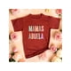 thumbnail image 1 of Playera Blusa Mujer Solo Las Mejores Mamás Ascienden a Abuela Regalo Tierno para Abuelas y Futuras Abuelas Color Shedron Talla Grande Marca Emil SaEs, 1 of 4