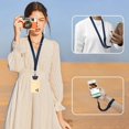 thumbnail image 4 of GHSDFBB Phone Lanyard, Universal Adjustable Neck Straps for Phone Case Keys ID Badges Compatible with iPhone Samsung, 2 Pack, 4 of 6