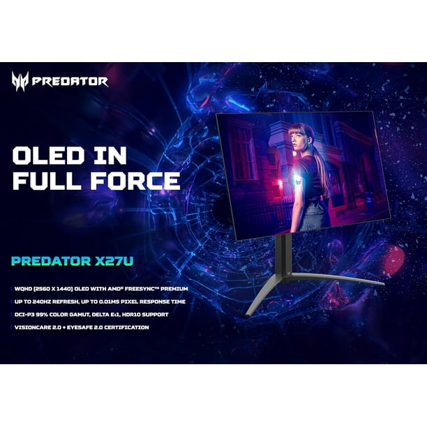 Acer Predator X27U bmiipruzx 27