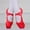 Red, variant on YYUIJK Ballet Shoes for Girls Women Cotton Dance Slippers Boys Ballerina Shoes for Toddler/Little Kid/Big Kid/Women Black 3 Years