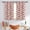 Football Bow Pink, variant on Football Outline Orange Pattern Blackout Curtains,Triple Weaved Fabric,Thermal Insulated,Room Darkening,Grommet Top,2 Panels,42x45in(107x114cm)