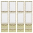 thumbnail image 1 of KAKOWELY lined letter paper 1 Set Lined Stationery Writing Paper and Envelopes Set Vintage Floral Letter Writing Kit with Envelopes for Invitations and Notes, 1 of 5