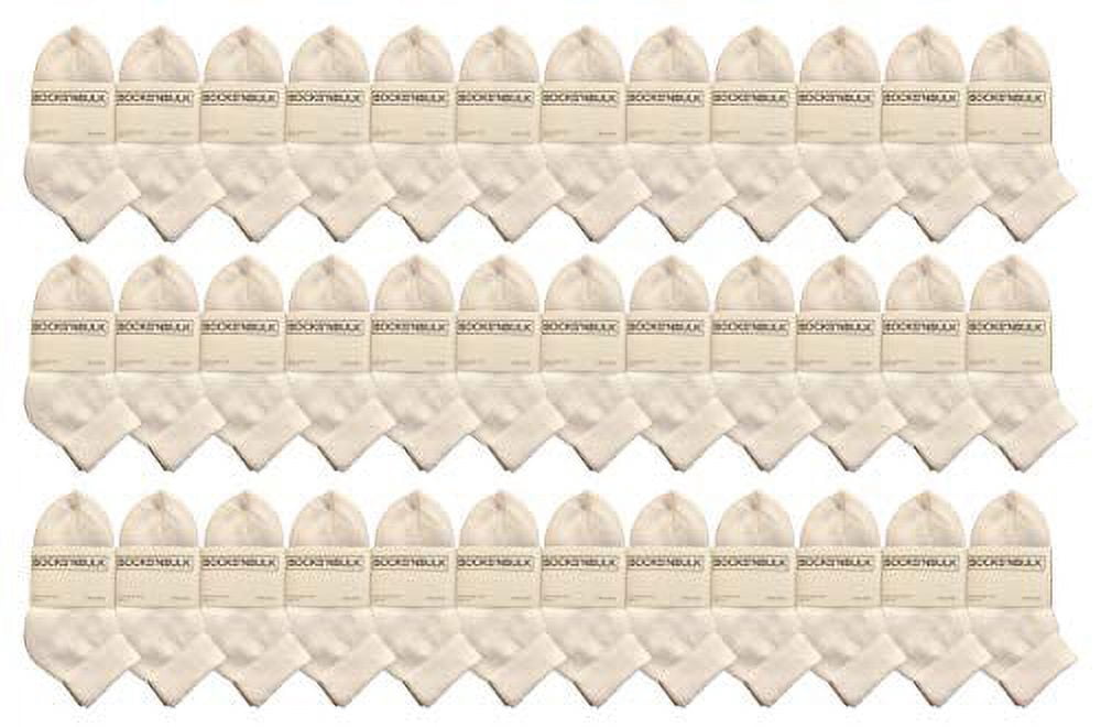 Yacht & Smith Kids Ankle Wholesale Bulk Pack Athletic Sports Socks, by SOCKS'NBULK