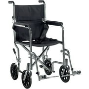 Go Cart Light Weight Transport Wheelchair -Size:17" Seat