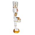 thumbnail image 2 of Cascanueces blanco de fibra de vidrio 1 metro de altura, 2 of 6